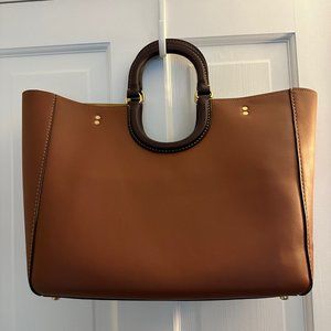 Never Unused Coach Rae Tote In Colorblock